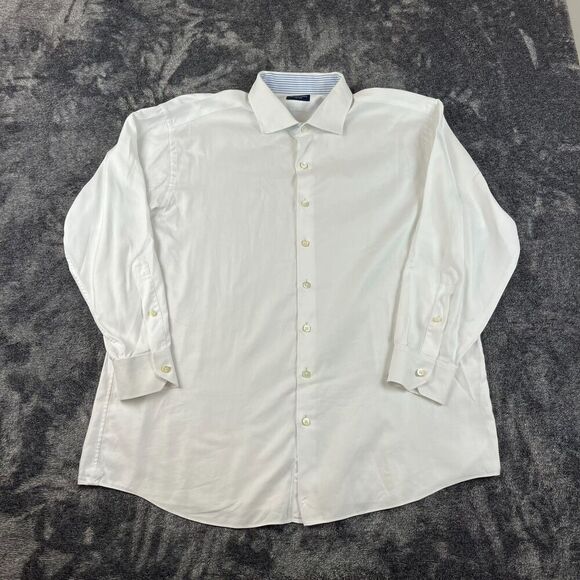 Proper Cloth Long Sleeve Button Up Shirt White Men's XL/XXL *Read - Picture 1 of 16